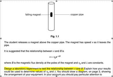 A-levle物理：A2 Physics的Paper5高分技巧（1）