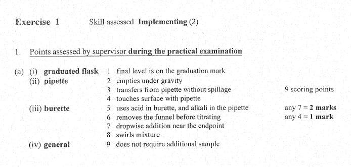 Mark Scheme June 2002 GCE Chemistry Unit CHM3/P