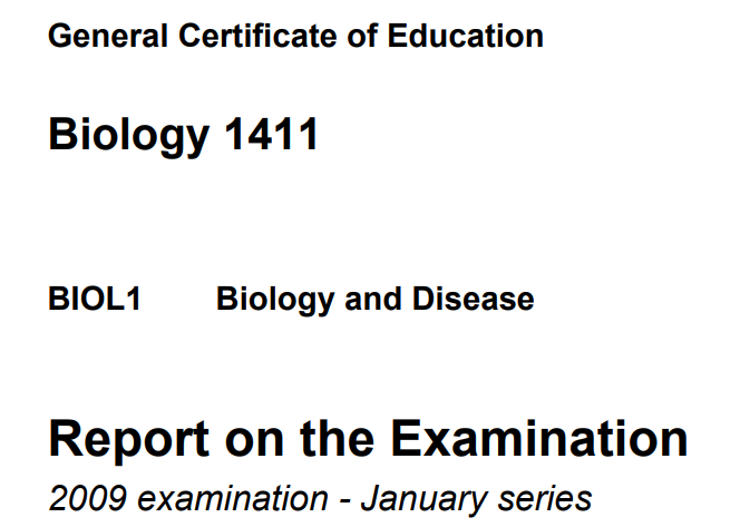 AQA-BIOL1-WRE-Jan09