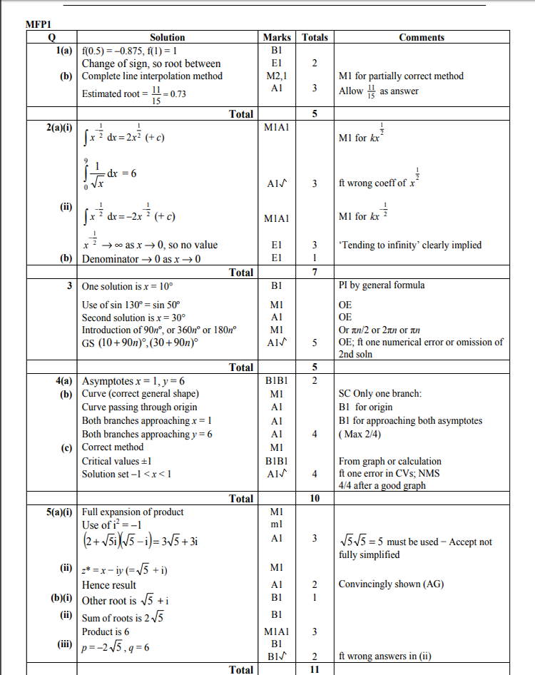 AQA-MFP1-W-MS-Jan06